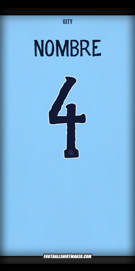 Jersey Manchester City Club World Cup 2025 -  nombre - 4