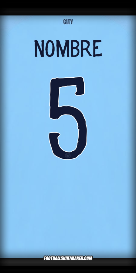 Jersey Manchester City Club World Cup 2025 -  nombre - 5