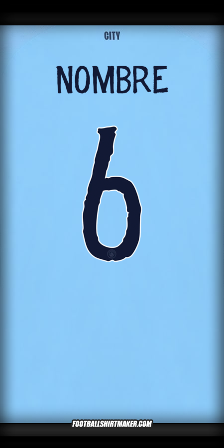 Jersey Manchester City Club World Cup 2025 -  nombre - 6