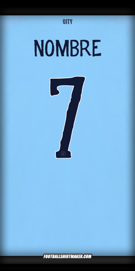 Jersey Manchester City Club World Cup 2025 -  nombre - 7