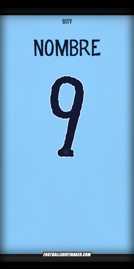 Jersey Manchester City Club World Cup 2025 -  nombre - 9