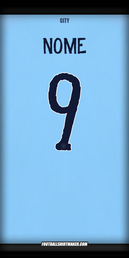 Camisa Manchester City Club World Cup 2025 -  nome - 9