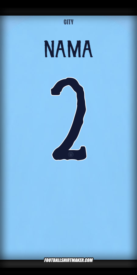Jersey Manchester City Club World Cup 2025 -  nama - 2