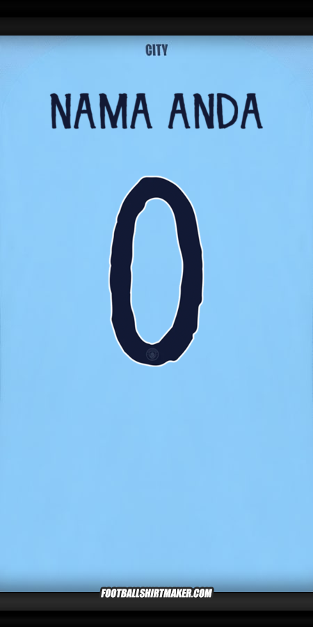 Jersey Manchester City Club World Cup 2025 -  nama anda - 0