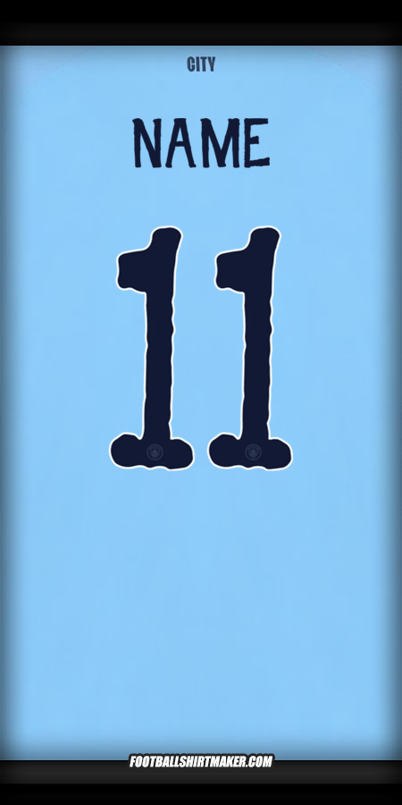 Trikot Manchester City Club World Cup 2025 -  name - 11