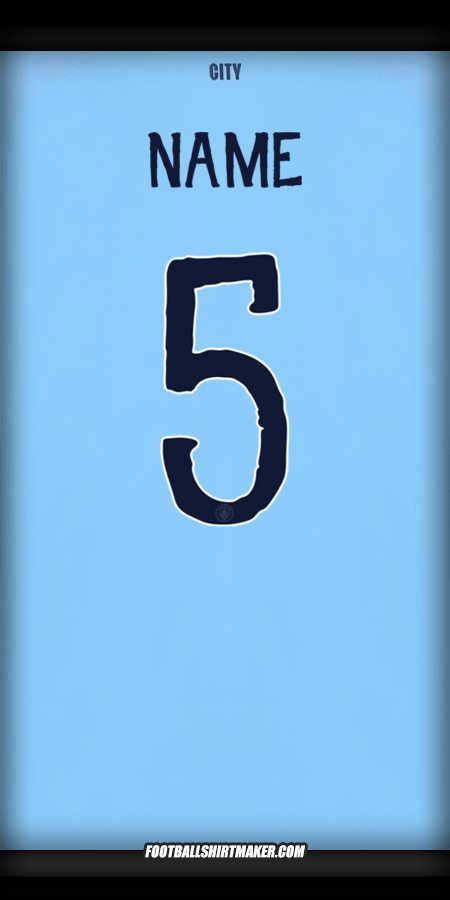 Jersey Manchester City Club World Cup 2025 -  name - 5