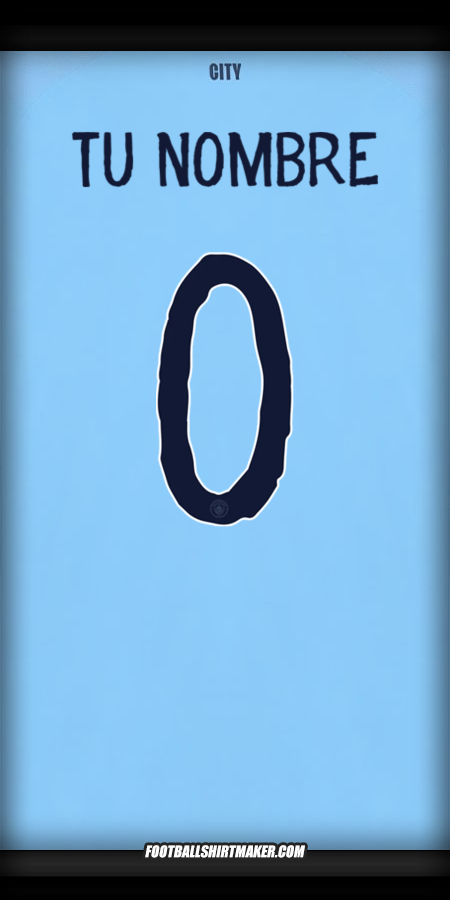 Jersey Manchester City Club World Cup 2025 -  tu nombre - 0
