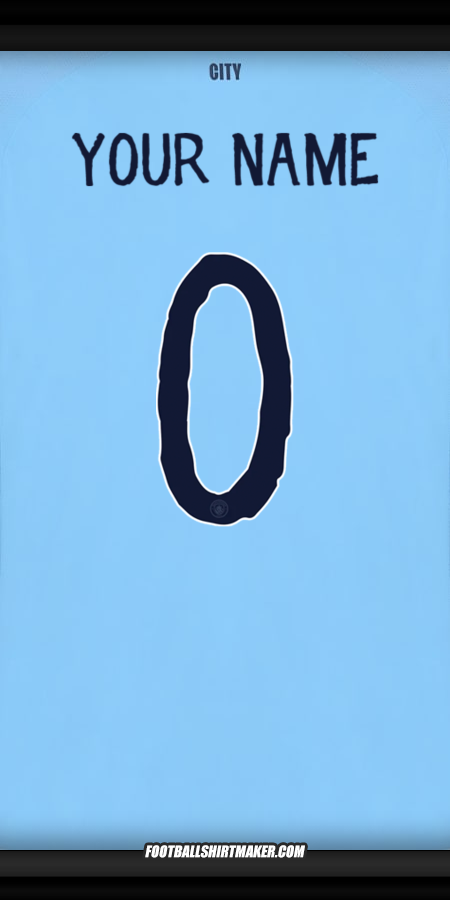 Jersey Manchester City Club World Cup 2025 -  your name - 0