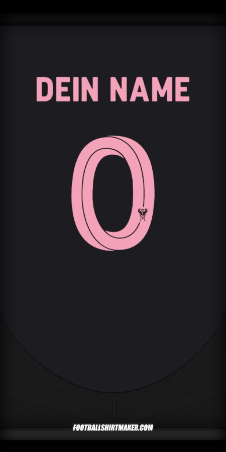 Trikot Inter Miami Club World Cup 2025 II -  dein name - 0