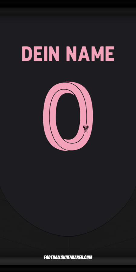 Trikot Inter Miami Club World Cup 2025 II -  dein name - 0