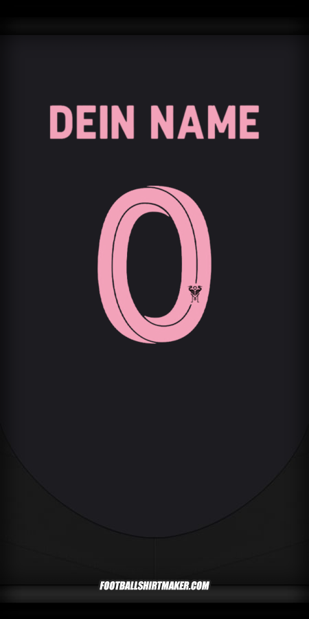 Trikot Inter Miami Club World Cup 2025 II -  dein name - 0
