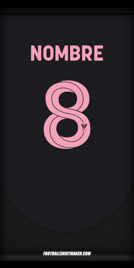 Jersey Inter Miami Club World Cup 2025 Visita -  nombre - 8