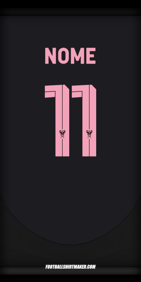 Camisa Inter Miami Club World Cup 2025 Alternativa -  nome - 11