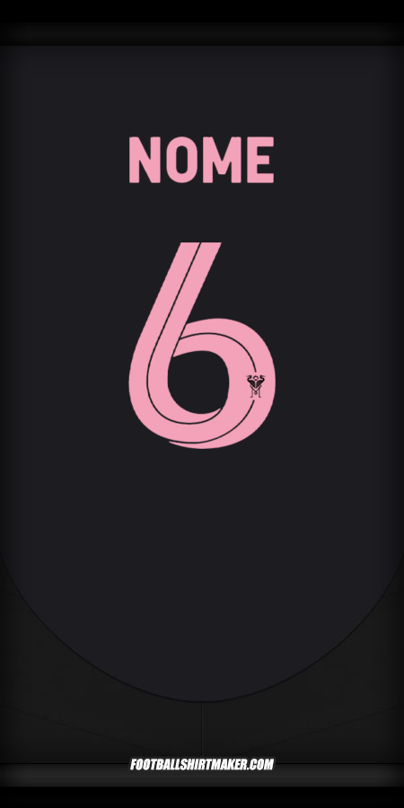 Camisola Inter Miami Club World Cup 2025 Alternativa -  nome - 6