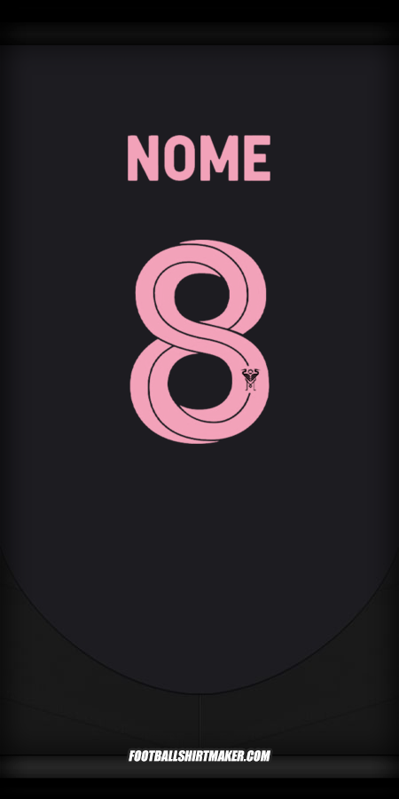 Camisola Inter Miami Club World Cup 2025 Alternativa -  nome - 8