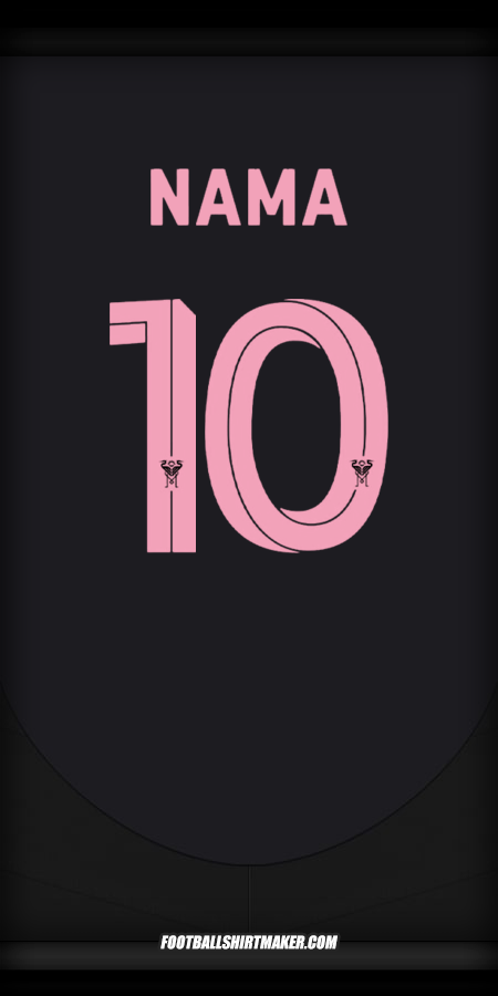 Jersey Inter Miami Club World Cup 2025 Alternatif -  nama - 10