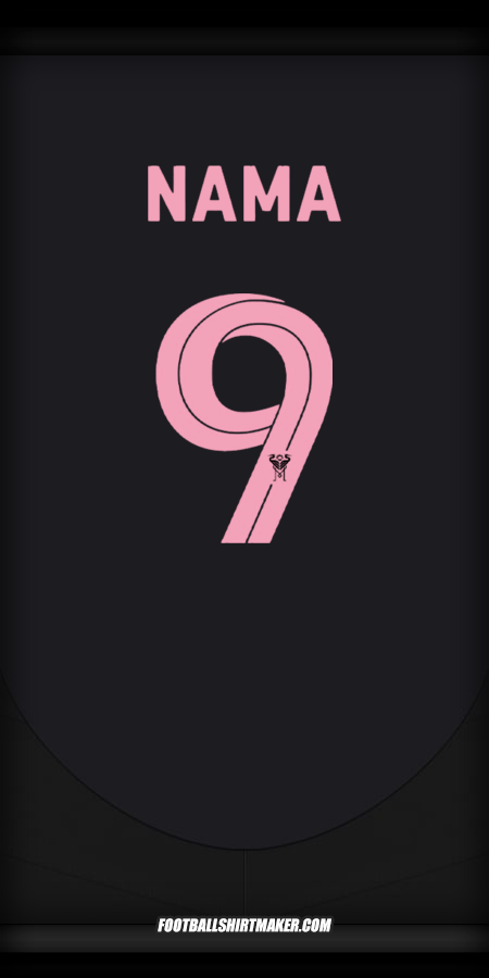 Jersey Inter Miami Club World Cup 2025 Alternatif -  nama - 9