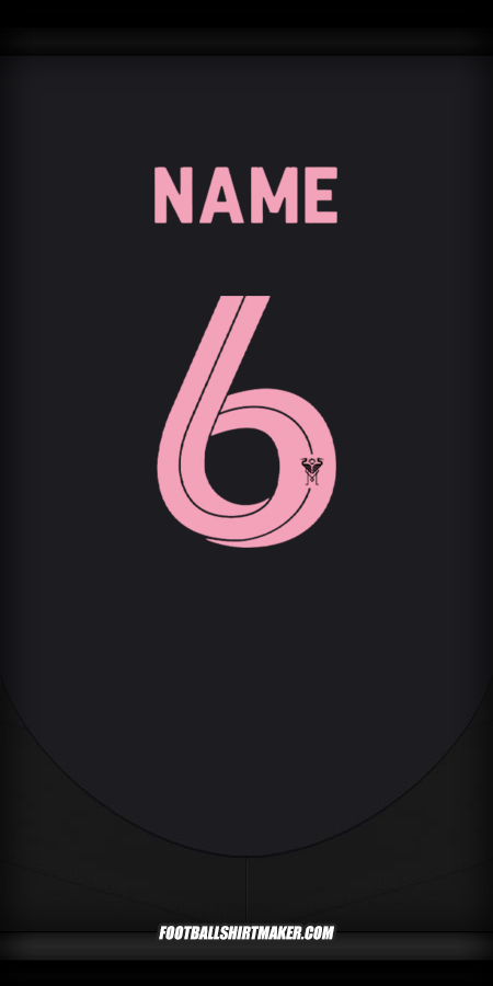 Trikot Inter Miami Club World Cup 2025 Auswärts -  name - 6