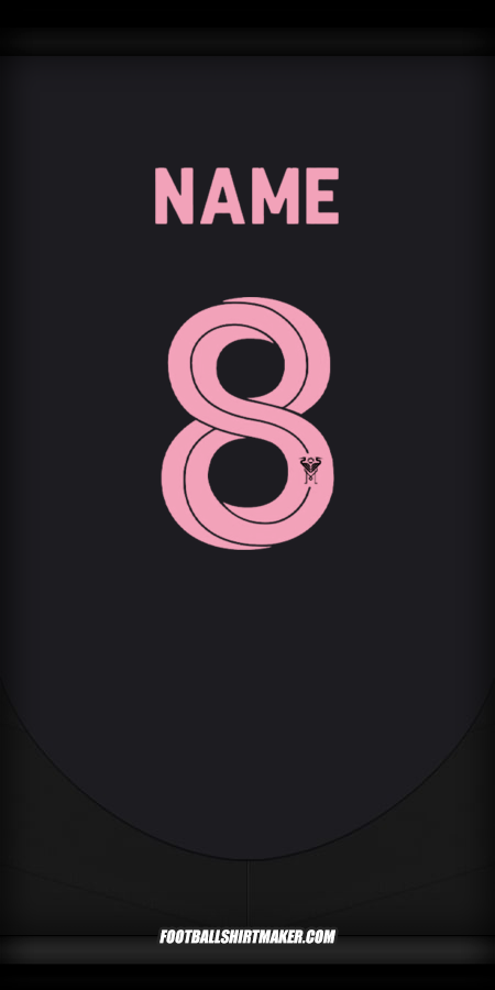 Jersey Inter Miami Club World Cup 2025 Away -  name - 8