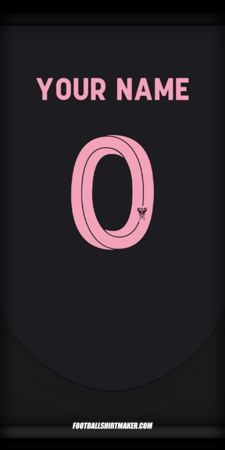 Jersey Inter Miami Club World Cup 2025 II -  your name - 0
