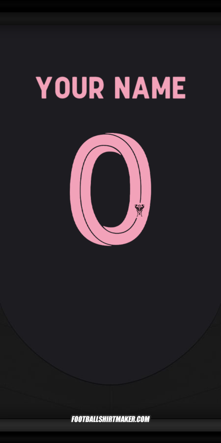 Jersey Inter Miami Club World Cup 2025 II -  your name - 0