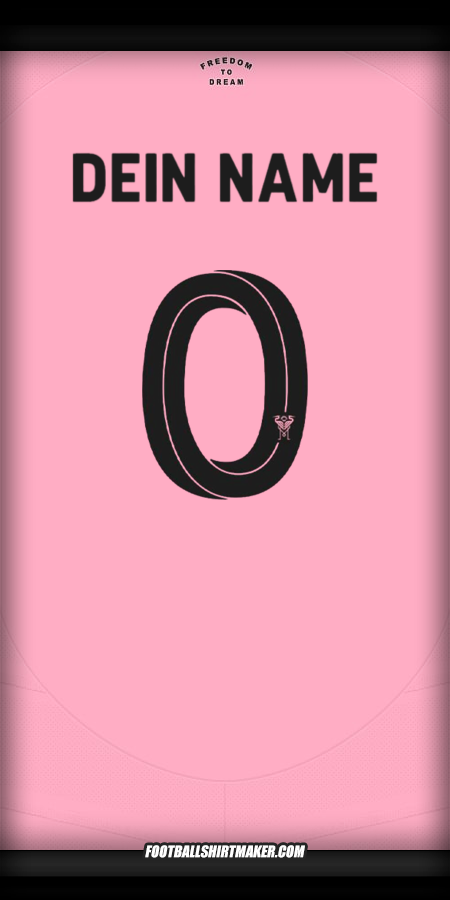 Trikot Inter Miami Club World Cup 2025 -  dein name - 0