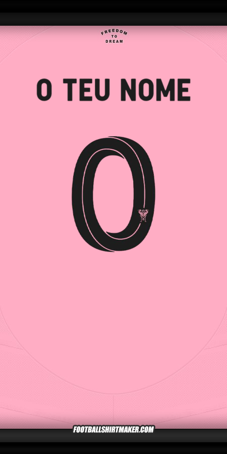 Camisola Inter Miami Club World Cup 2025 -  o teu nome - 0