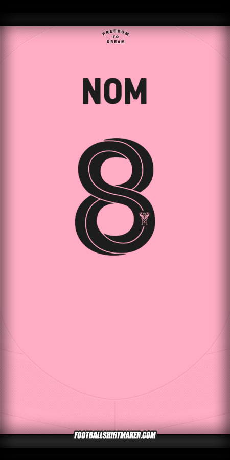 Maillot Inter Miami Club World Cup 2025 -  nom - 8