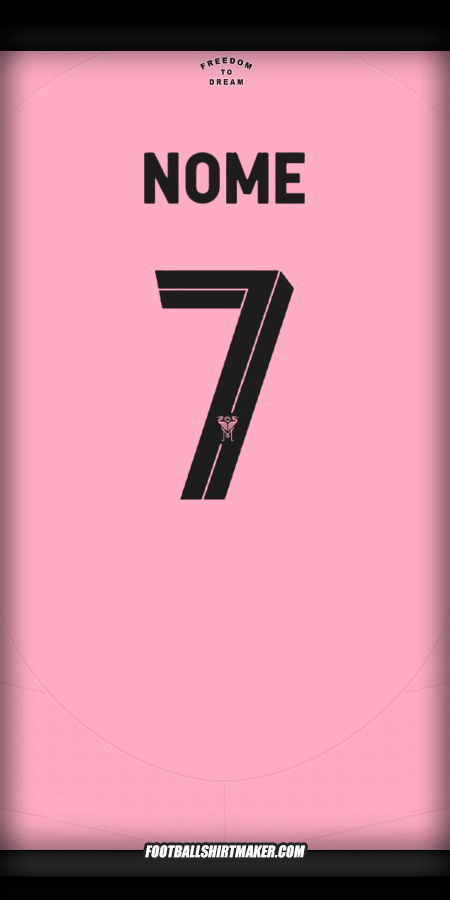 Maglia Inter Miami Club World Cup 2025 -  nome - 7