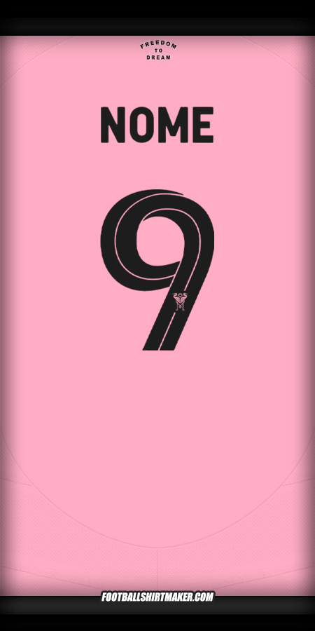 Maglia Inter Miami Club World Cup 2025 -  nome - 9