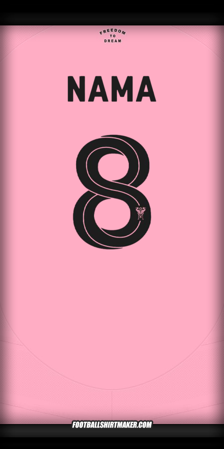 Jersey Inter Miami Club World Cup 2025 -  nama - 8