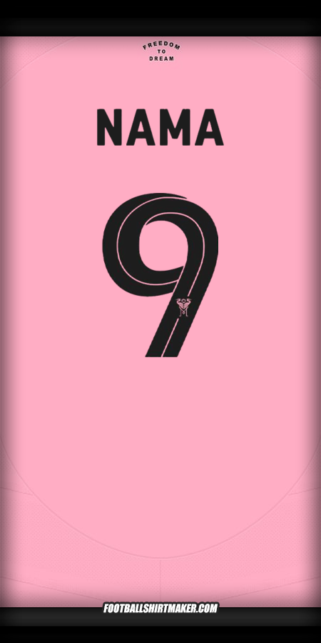 Jersey Inter Miami Club World Cup 2025 -  nama - 9