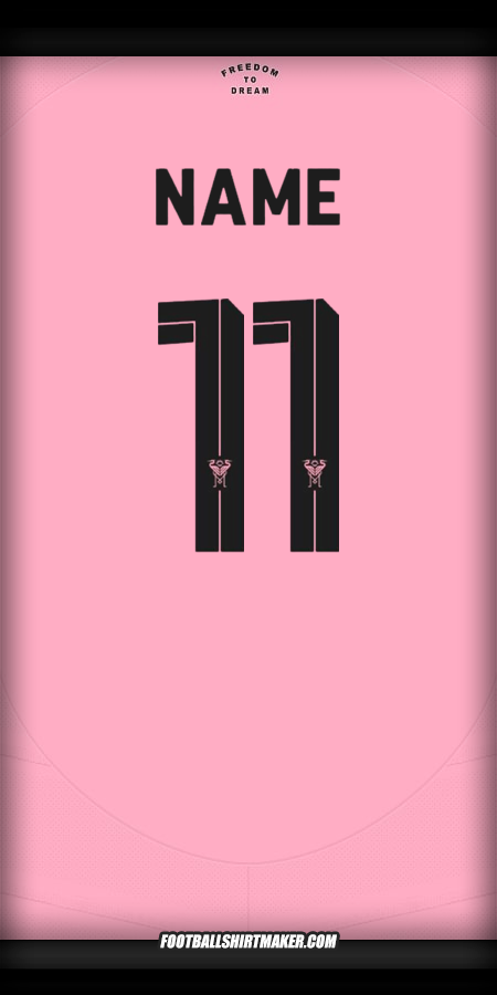 Trikot Inter Miami Club World Cup 2025 -  name - 11