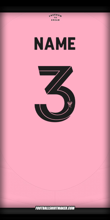 Trikot Inter Miami Club World Cup 2025 -  name - 3
