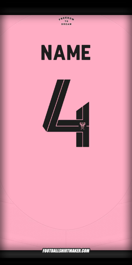Trikot Inter Miami Club World Cup 2025 -  name - 4
