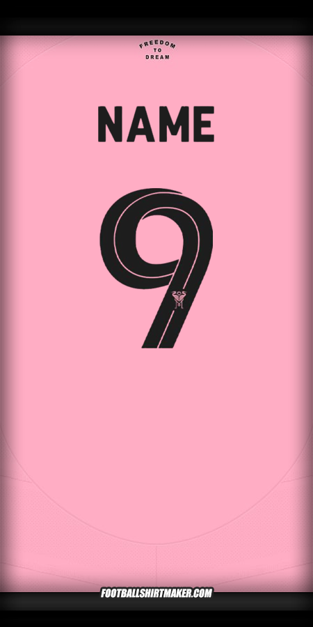 Trikot Inter Miami Club World Cup 2025 -  name - 9