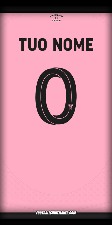 Maglia Inter Miami Club World Cup 2025 -  tuo nome - 0