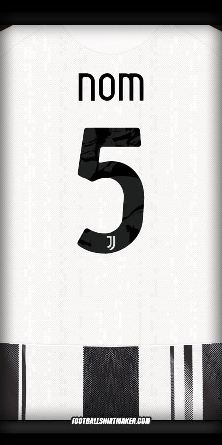 Maillot Juventus FC Cup 2025/2026 -  nom - 5