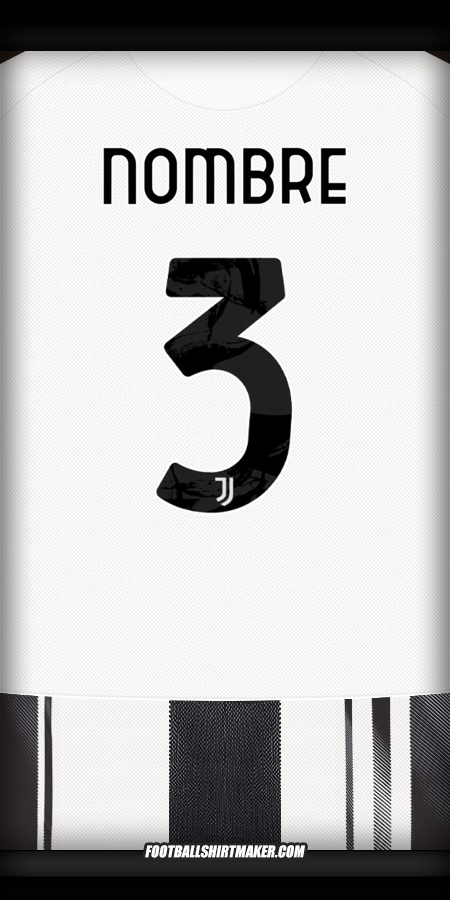 Jersey Juventus FC Cup 2025/2026 -  nombre - 3