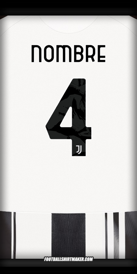 Jersey Juventus FC Cup 2025/2026 -  nombre - 4