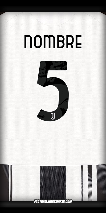 Jersey Juventus FC Cup 2025/2026 -  nombre - 5
