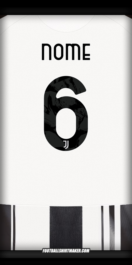 Camisa Juventus FC Cup 2025/2026 -  nome - 6