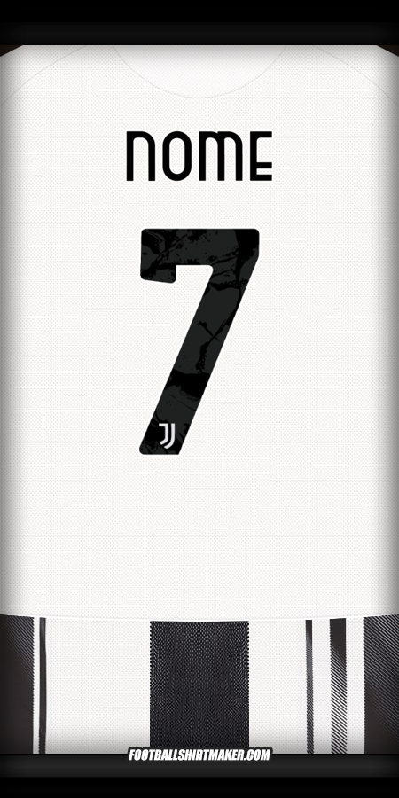 Camisola Juventus FC Cup 2025/2026 -  nome - 7
