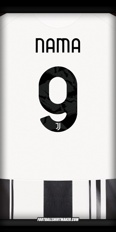 Jersey Juventus FC Cup 2025/2026 -  nama - 9