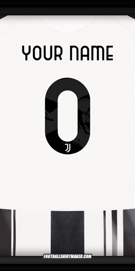 Shirt Juventus FC 2025/2026 Cup -  your name - 0