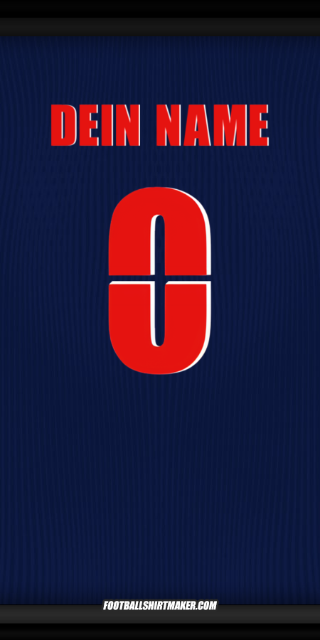 Trikot Paris Saint Germain 2025/2026 Cup -  dein name - 0