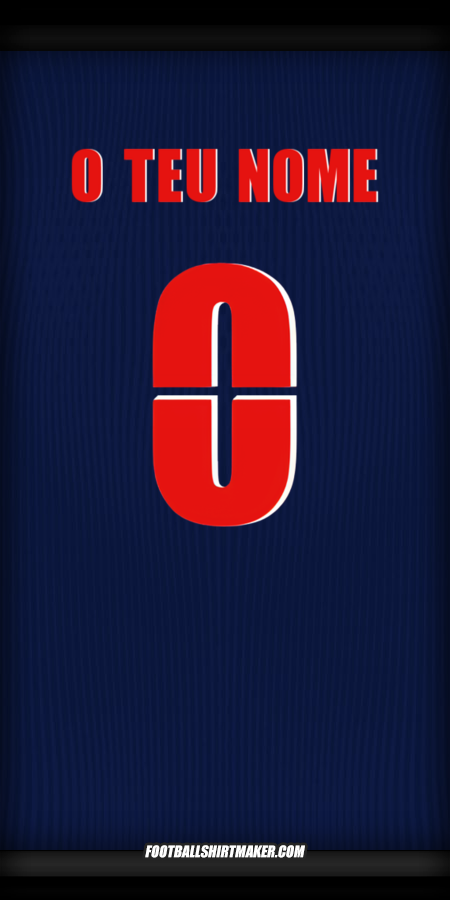 Camisola Paris Saint Germain Cup 2025/2026 -  o teu nome - 0