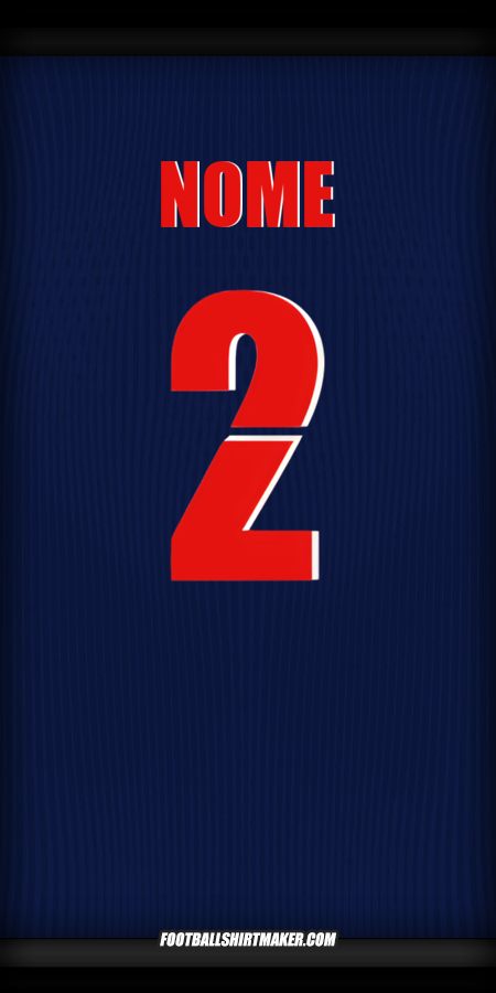 Maglia Paris Saint Germain Cup 2025/2026 -  nome - 2