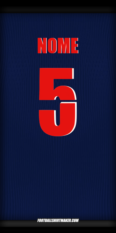 Camisola Paris Saint Germain Cup 2025/2026 -  nome - 5