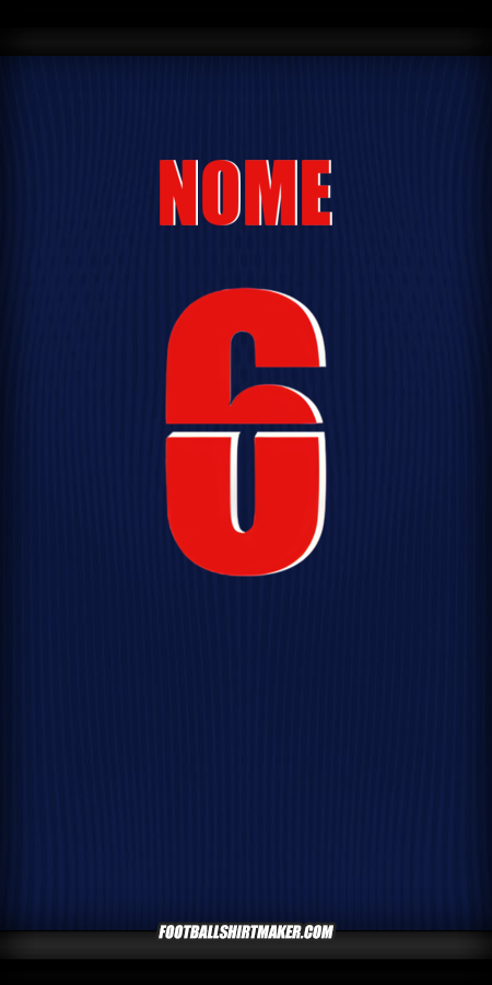 Maglia Paris Saint Germain Cup 2025/2026 -  nome - 6